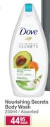Dove Nourishing Secrets Body Wash Assorted-250ml Each