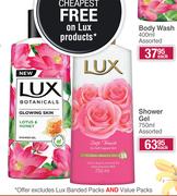 Lux Shower Gel (Assorted)-750ml Each