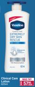 Vaseline Clinical Care Lotion-625ml Each