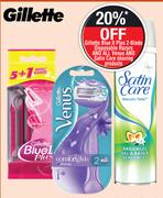 Gillette Venus Comfortglide Breeze 2 Blades + Handle