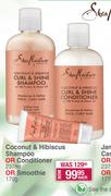 Shea Moisture Coconut & Hibiscus Shampoo Or Conditioner 237ml Or Smoothie 170g-Each