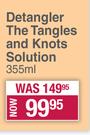 Mane 'n Tail Detangler The Tangles And Knots Solution-355ml 
