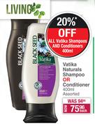 Vatika Naturals Shampoo Or Conditioner (Assorted)-400ml Each