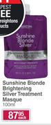 Creightons Sunshine Blonde Brightening Silver Treatment Masque-100ml Each