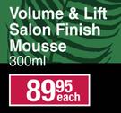 TRESemme Volume & Lift Salon Finish Mousse-300ml