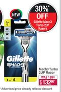 Gillette Mach3 Turbo 2UP Razor