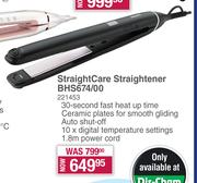 Philips Straightcare Straightener BHS674/00