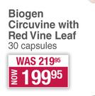 Biogen Circuvine With Red Vine Leaf-30 Capsules