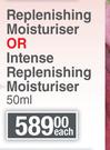 Solal Replenishing Moisturiser Or Intense Replenishing Moisturiser-50ml Each