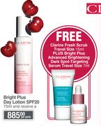 Clarins Bright Plus Day Lotion SPF20-75ml Per pack