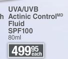 Eucerin Sun Protection UVA/UVB Actini Control Fluid SPF100-80ml