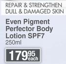 Eucerin Even Pigment Perfector Body Lotion SPF7-250ml Each