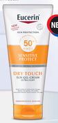 Eucerin Sun Protection Sensitive Protect Ultra Light Dry Touch Sun Gel Cream SPF50+-200ml Each