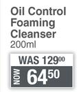 Acne Solution Dermaceutics Oil Control Foaming Cleanser-200ml