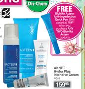 Bionike Acteen Rebalancing Cleansing Water 150ml Or Purifying Cleansing Gel 200ml-Each
