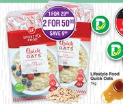 Lifestyle Food Quick Oats-1Kg