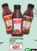 Lifestyle Food Sauce Assorted-375ml Each