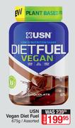 USN Vegan Diet Fuel Assorted-675g
