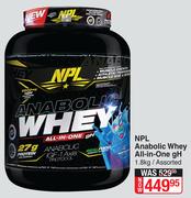 NPL Anabolic Whey All-In-One gh Assorted-1.8Kg
