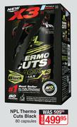 NPL Thermo Cuts Black-80 Capsules