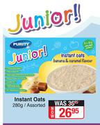 Purity Junior Instant Oats (Assorted)-280g