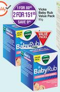 Vicks Baby Rub Value Pack-90g