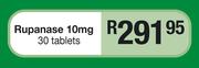 Rupanase 10mg 30 Tablets