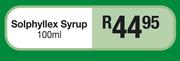 Solphyllex Syrup-100ml