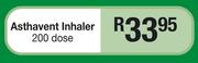 Asthavent Inhaler 200 Dose