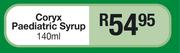 Coryx Paediatric Syrup-140ml