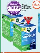 Vicks VapoRub Value Pack-100g