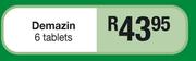 Demazin 6 Tablets