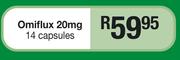 Omiflux 20mg 14 Capsles
