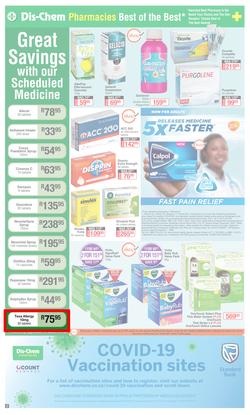 Dis-Chem : All About Health, Wellness And Beauty (19 August - 12 September 2021), page 2