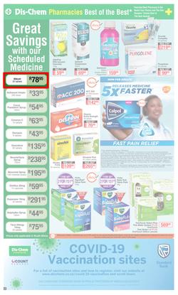 Dis-Chem : All About Health, Wellness And Beauty (19 August - 12 September 2021), page 2