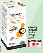 VirAway Immune Junior Syrup-200ml
