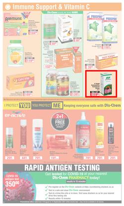 Dis-Chem : All About Health, Wellness And Beauty (19 August - 12 September 2021), page 3