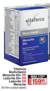 Vitaforce Multivitamin Mensvite 50+ Or Ladyvite 50+ Or Ladyvite Or Mensvite 60 Film Coated Tablets-E