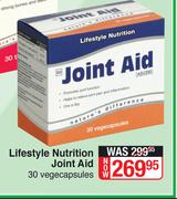 Lifestyle Nutrition Joint Aid 30 Vegecapsules