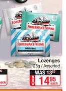 Fisherman's Friend Lozenges Assorted-25g Each