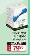 Florin 250 Probiotic 10 Vegicaps
