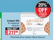 Artigest IBS 30 Vegetarian Capsules