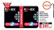 Kotex Maxi Pads Value Pack-Per Pack