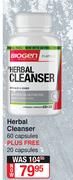 Biogen Herbal Cleanser 60 Capsules Plus Free 20 Capsules