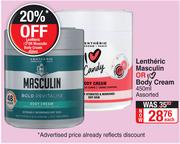 Lentheric Masculin Or I Love Body Cream Assorted-450ml Each