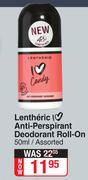Lentheric I Love Anti Perspirant Deodorant Roll On Assorted-50ml