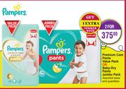 Pampers Premium Care pants Value Pack Or Baby Dry Pants Jumbo Pack-For 2