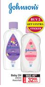 Johnson's Baby Oil (Assorted)-200ml Each