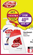 Lifebuoy Handwash (Assorted)-For 2 x 200ml
