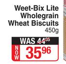 Bokomo Weet Bix Lite Wholegrain Wheat Biscuits-450g